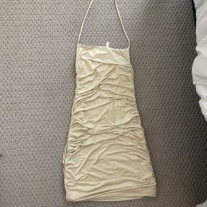 Bodycon halter dress